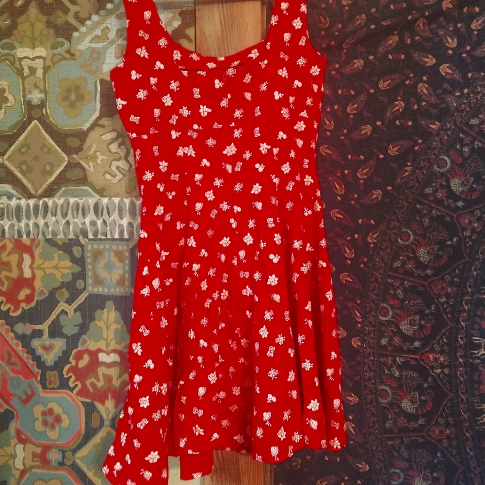 Cute red vintage dress